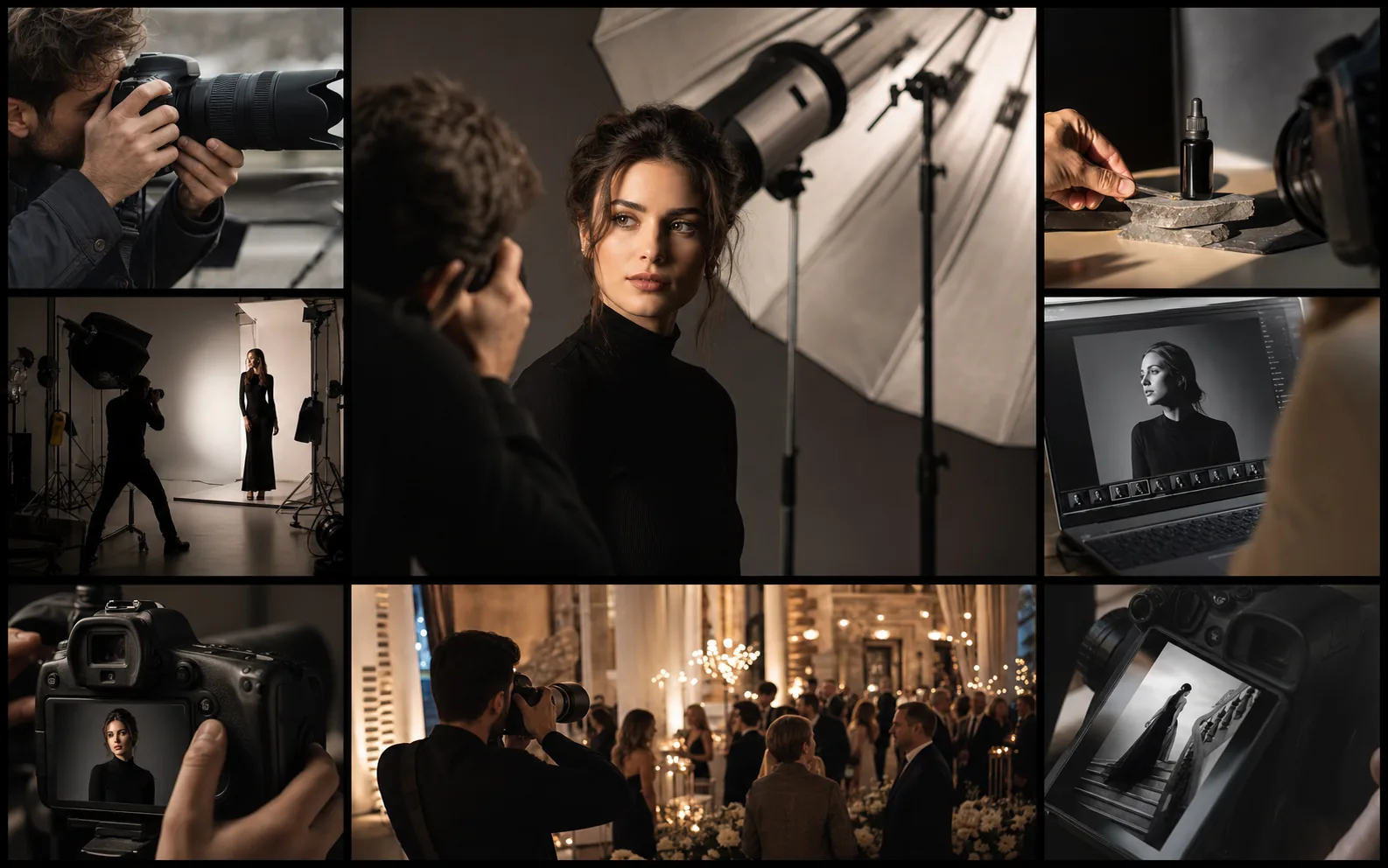 Photography sessions and studio work